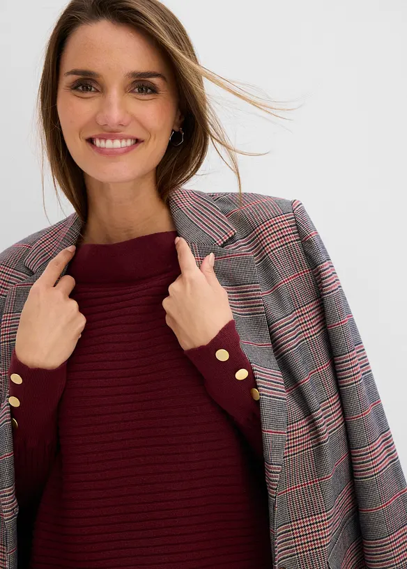 Feinstrickpullover aus Viskose-Mix, bonprix