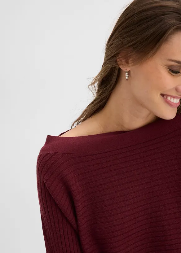 Feinstrickpullover aus Viskose-Mix, bonprix