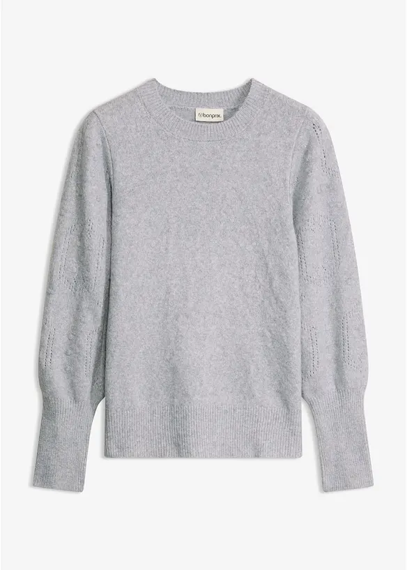 Pullover mit Ajourmuster, bonprix