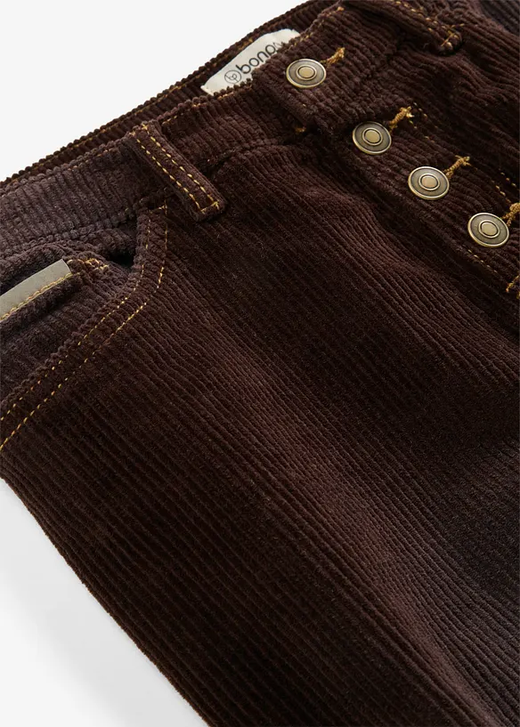 Cordhose aus elastischem Baumwoll-Mix, bonprix