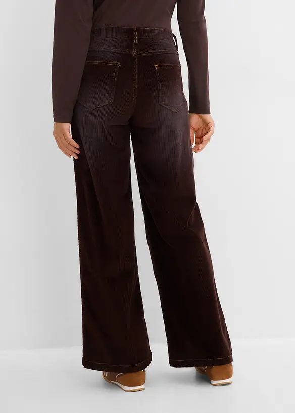 Cordhose aus elastischem Baumwoll-Mix, bonprix