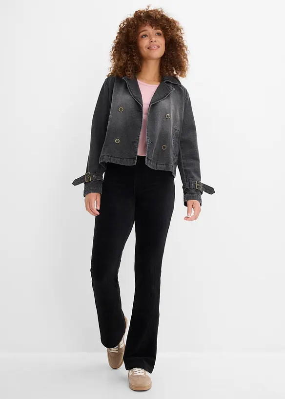 Legging &eacute;vas&eacute; en velours c&ocirc;tel&eacute;, bonprix