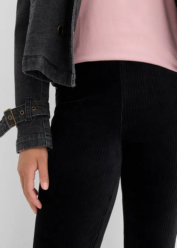 Legging &eacute;vas&eacute; en velours c&ocirc;tel&eacute;, bonprix