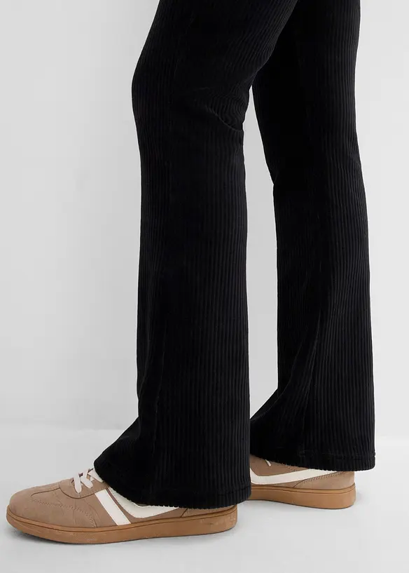 Legging &eacute;vas&eacute; en velours c&ocirc;tel&eacute;, bonprix