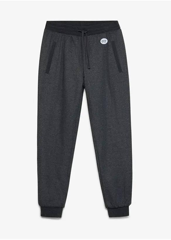 Pantalon de jogging chaud avec doublure peluche, bonprix