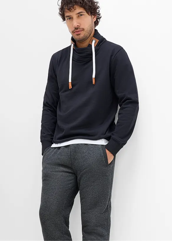 Pantalon de jogging chaud avec doublure peluche, bonprix