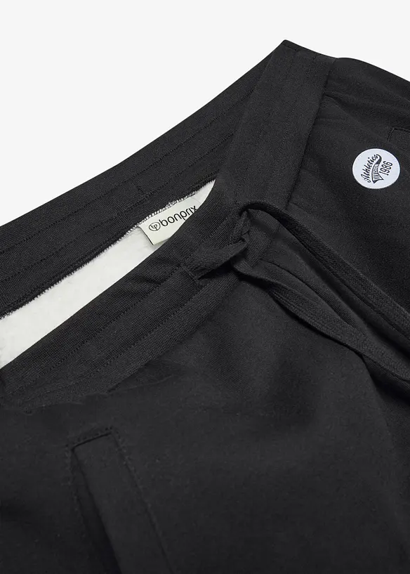 Pantalon de jogging chaud avec doublure peluche, bonprix