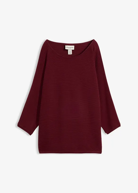 Pull c&ocirc;tel&eacute; oversize, bonprix