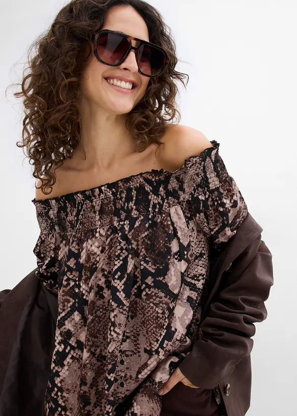 Vokuhila-Bluse, bonprix