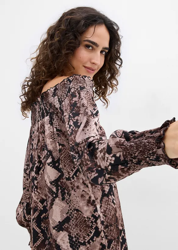 Vokuhila-Bluse, bonprix