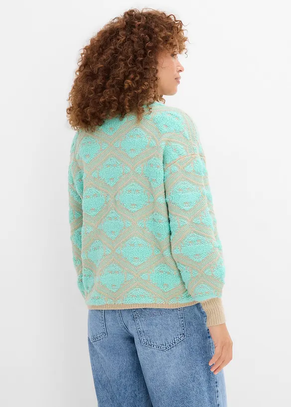 Boxy-Strickpullover, bonprix