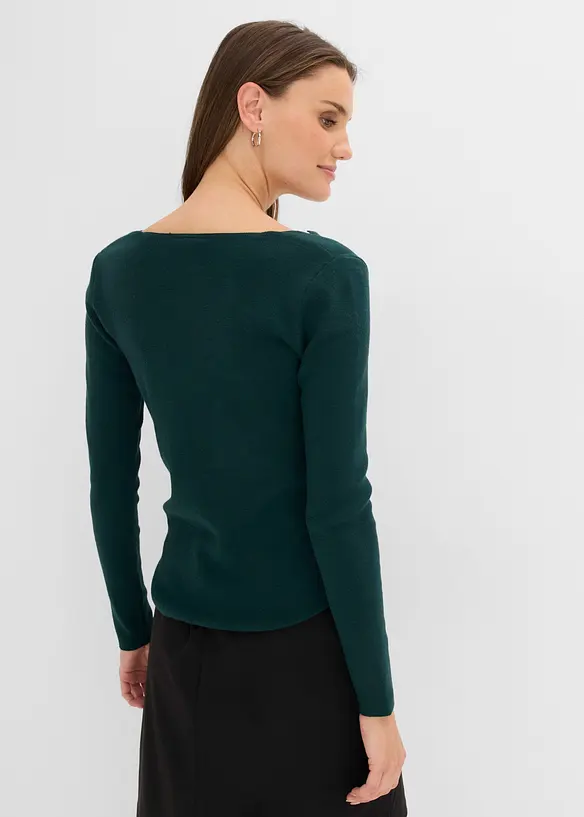 Feinstrickpullover aus weichem Viskose-Mix, bonprix