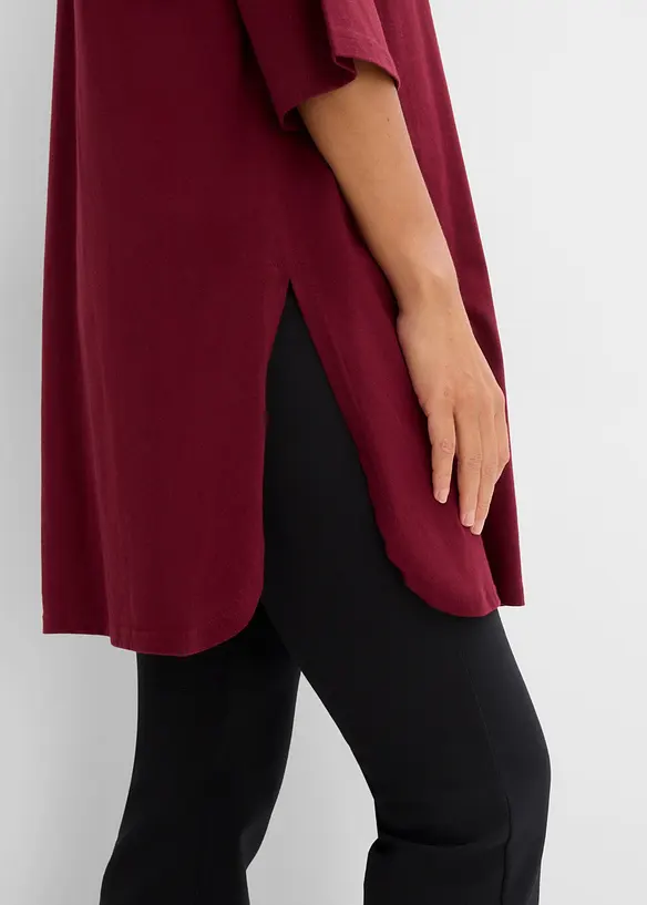 T-shirt long oversize 100% coton, bonprix
