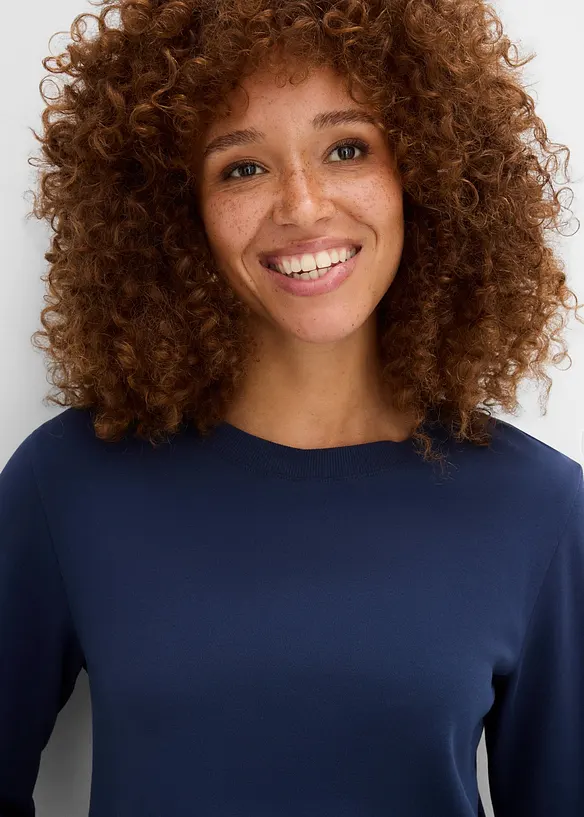 T-shirt manches longues 100% coton, bonprix