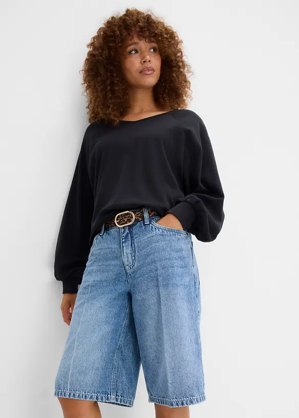 Oversize-Shirt aus reiner Baumwolle, bonprix