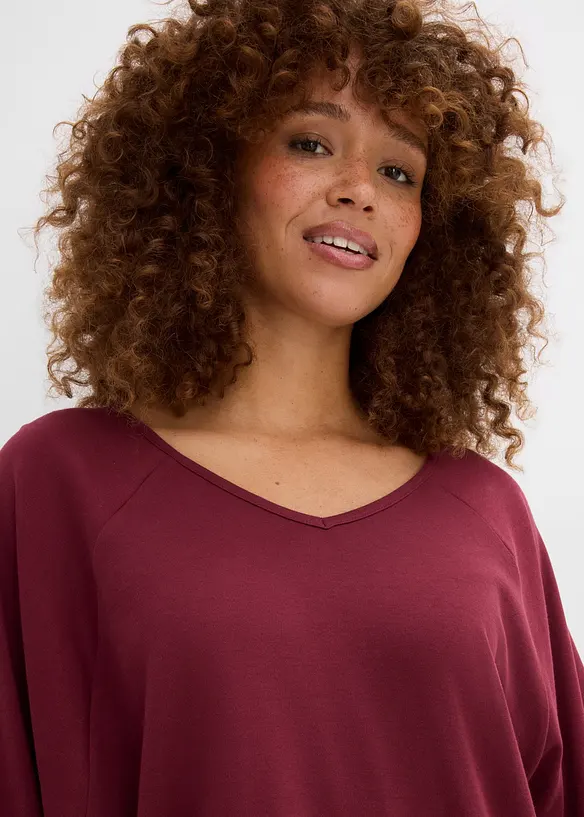 Oversize-Shirt aus reiner Baumwolle, bonprix
