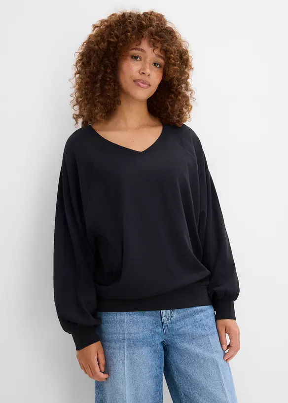 Oversize-Shirt aus reiner Baumwolle, bonprix