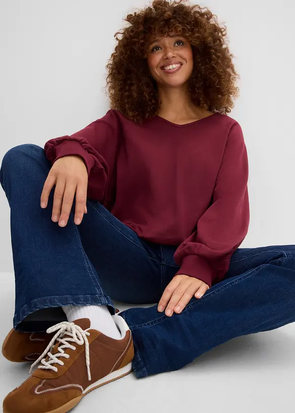 Oversize-Shirt aus reiner Baumwolle, bonprix
