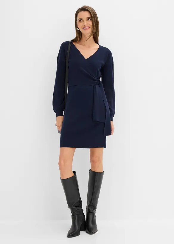 Strickkleid aus Viskose-Mix, bonprix