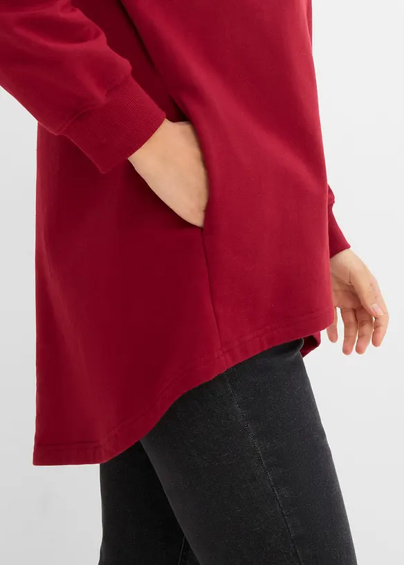 Sweat oversize 100% coton, bonprix