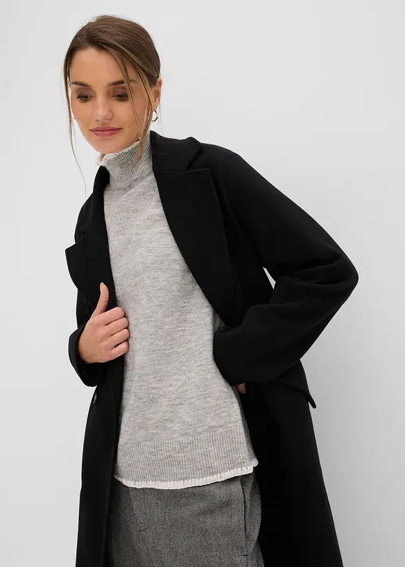 Pullover mit Stehkragen, bonprix