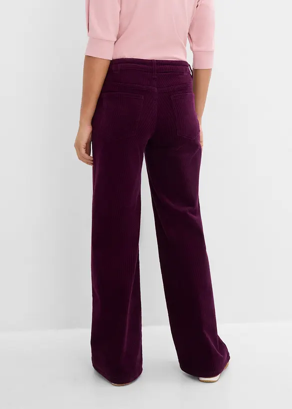 Cordhose aus elastischem Baumwoll-Mix, bonprix