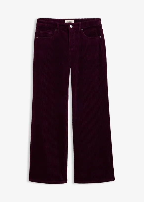 Cordhose aus elastischem Baumwoll-Mix, bonprix