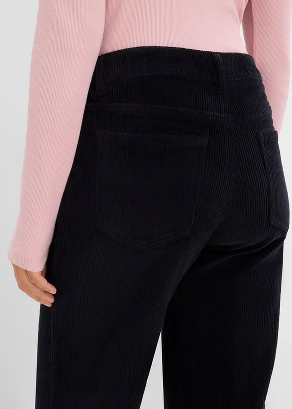 Cordhose aus elastischem Baumwoll-Mix, bonprix