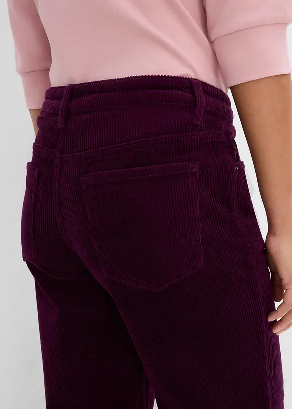 Cordhose aus elastischem Baumwoll-Mix, bonprix