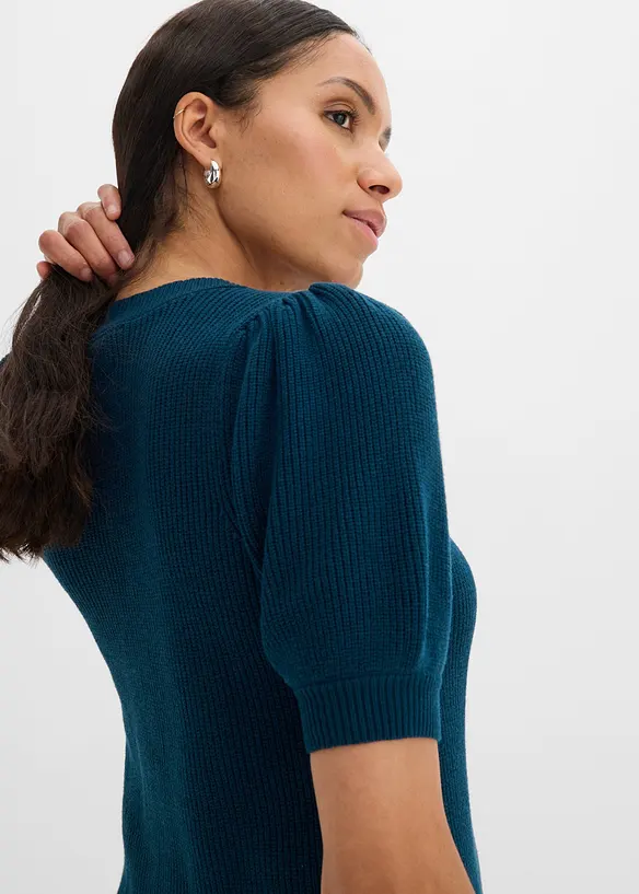 Pullover mit Schleifen-Applikation, bonprix