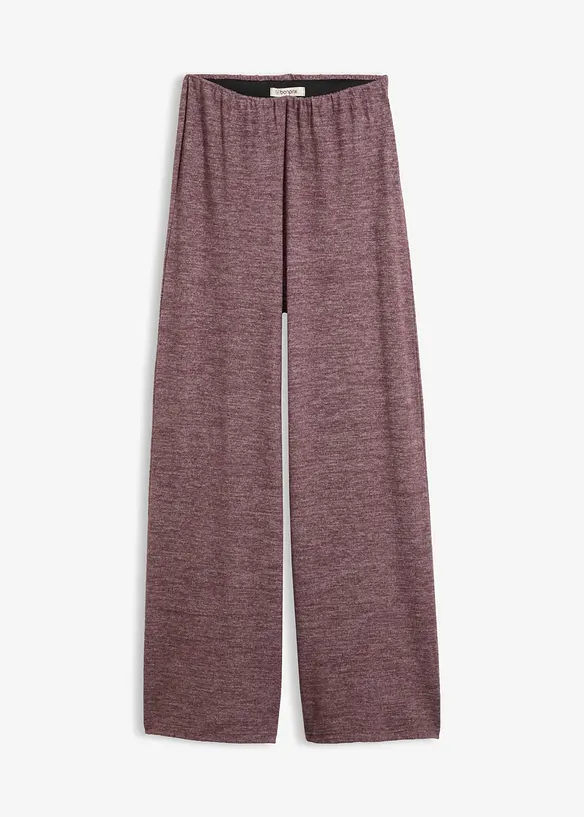 Palazzo-Hose in Strickoptik, bonprix