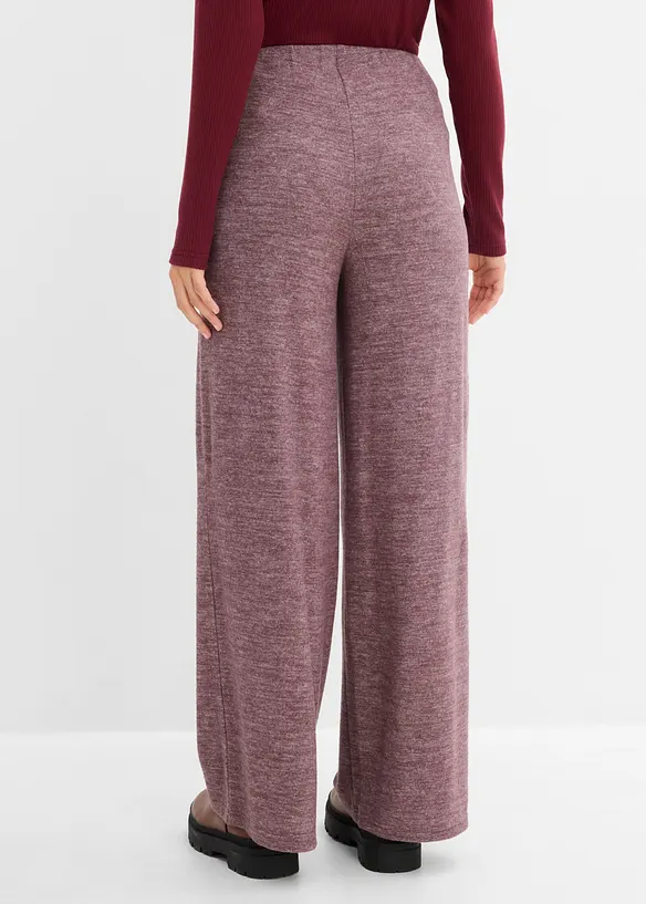 Palazzo-Hose in Strickoptik, bonprix