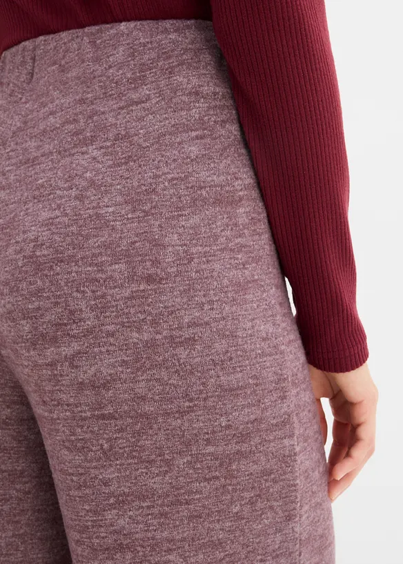 Palazzo-Hose in Strickoptik, bonprix