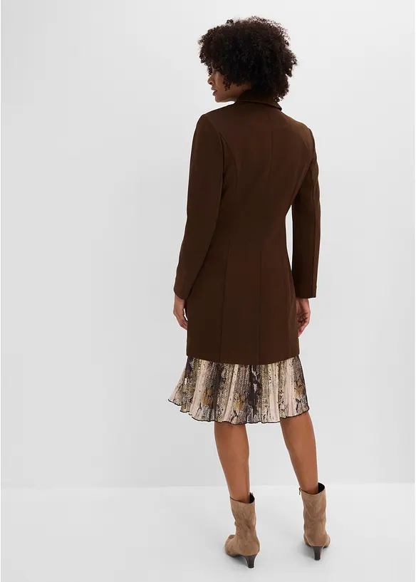 Blazer long en Punto di Roma, bonprix