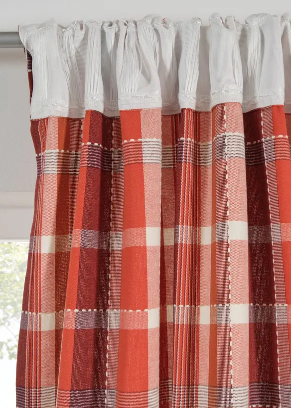 Rideau tiss&eacute; en coton (1 pce), bonprix