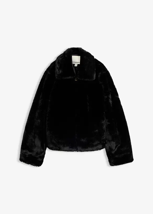 Veste en peluche, bonprix