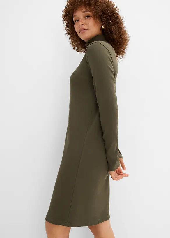 Jerseykleid aus Bio-Baumwolle, bonprix