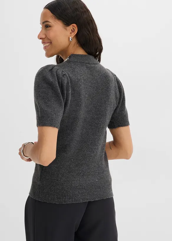 Pull avec application de strass, bonprix