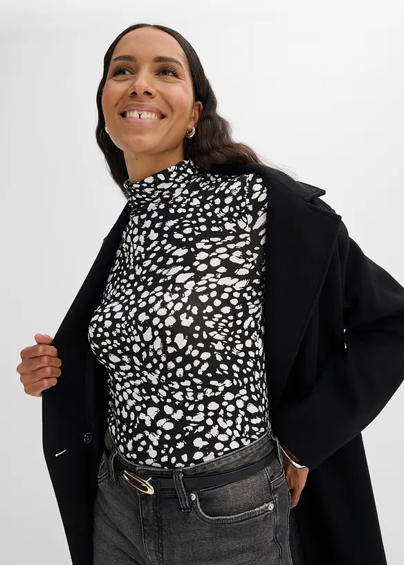 Langarmshirt aus softem Viskose-Mix, bonprix