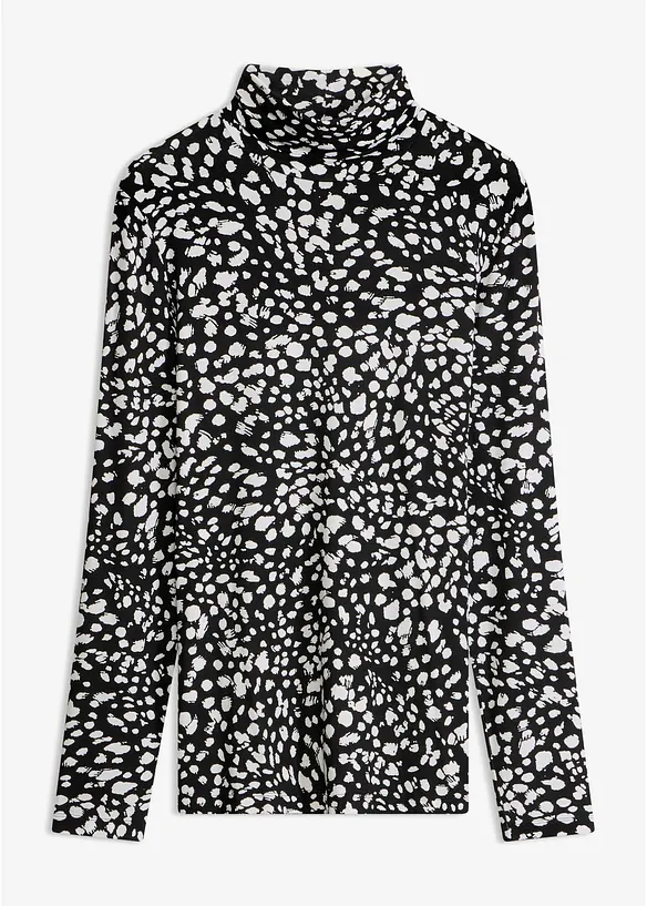 Langarmshirt aus softem Viskose-Mix, bonprix