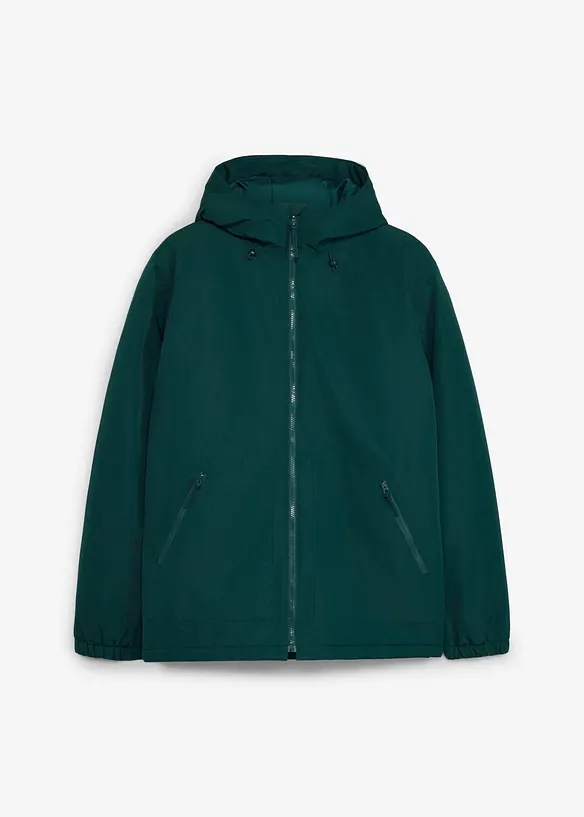 Parka chaude et doubl&eacute;e, d&eacute;perlante, bonprix