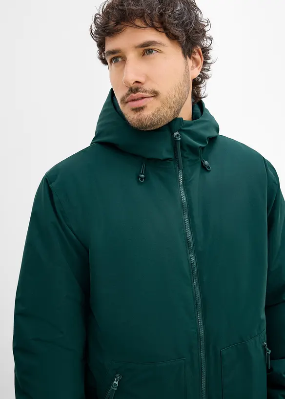 Parka chaude et doubl&eacute;e, d&eacute;perlante, bonprix