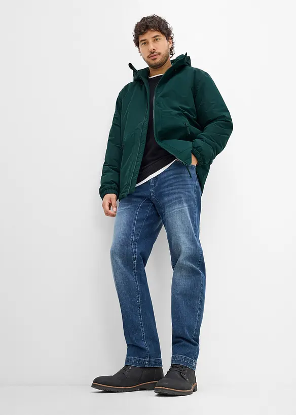 Parka chaude et doubl&eacute;e, d&eacute;perlante, bonprix