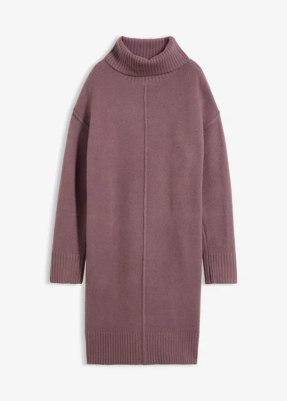 Robe en maille avec couture d&eacute;corative, bonprix