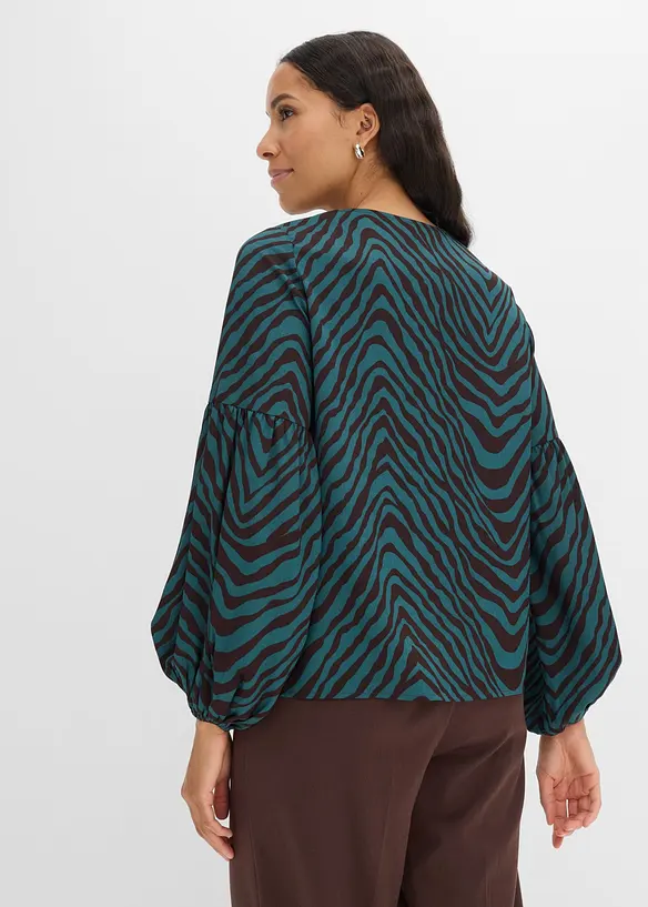 Blouse imprim&eacute;e, bonprix