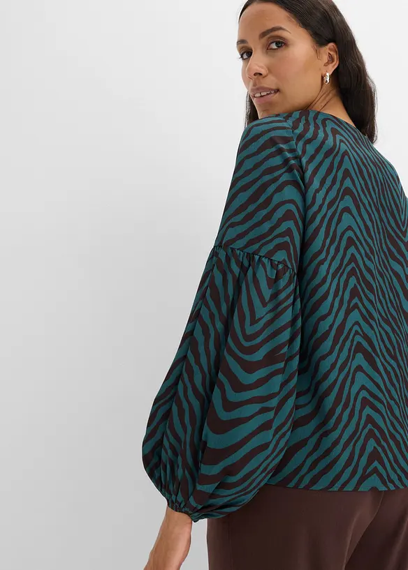 Blouse imprim&eacute;e, bonprix