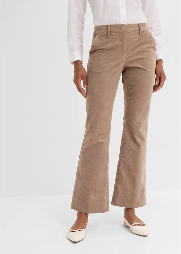 Pantalon en velours c&ocirc;tel&eacute;, bonprix