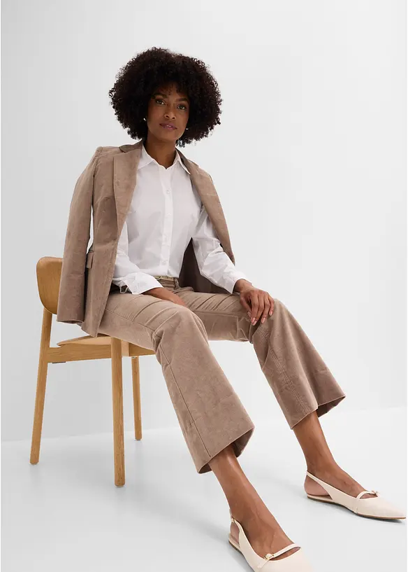 Pantalon en velours c&ocirc;tel&eacute;, bonprix