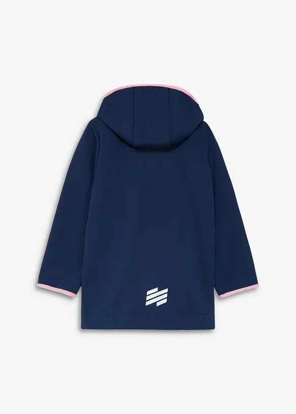Veste softshell Lurchi &agrave; d&eacute;tails contrastants, Lurchi