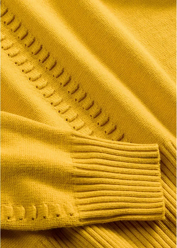 Fledermaus-Pullover mit Viskose-Anteil, bonprix
